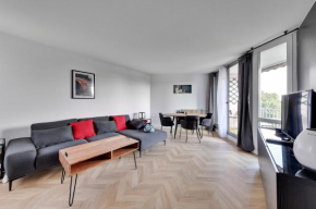 Chic apart with parking and balcony
